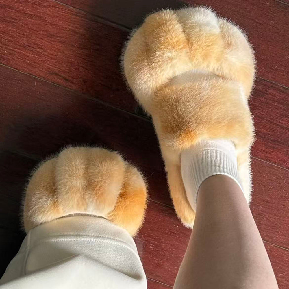 VILZSTUDIOS Cozy plush slippers for comfort and style