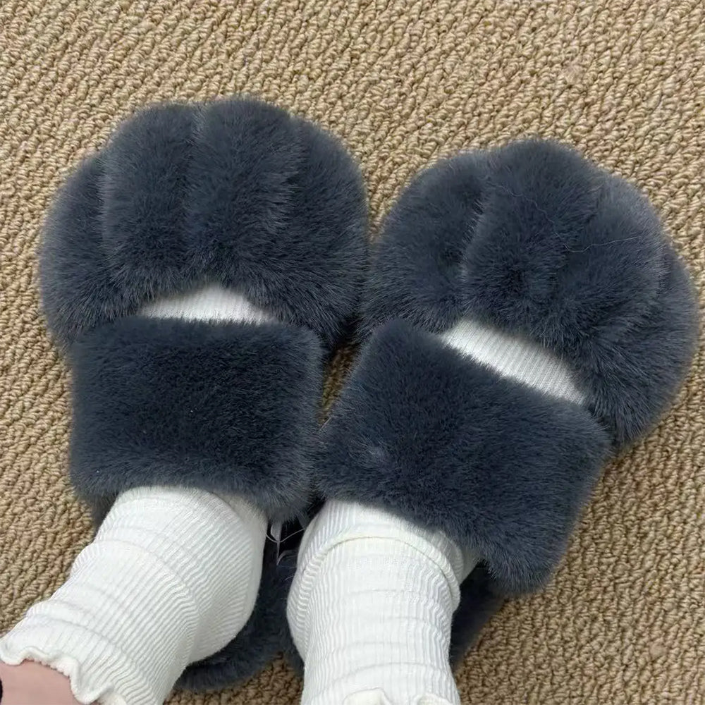 VILZSTUDIOS Cozy plush slippers for comfort and style