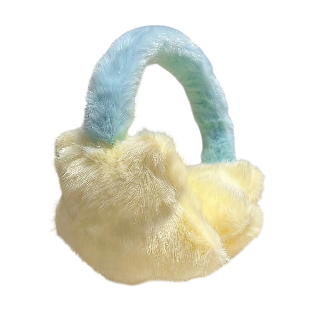 VILZSTUDIOS Stylish earmuffs with star-shaped pads and pastel headband