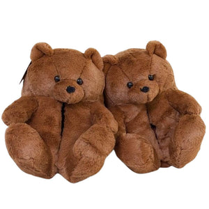 VILZSTUDIOS Comfortable and stylish teddy bear slippers for relaxation