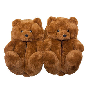 VILZSTUDIOS Comfortable and stylish teddy bear slippers for relaxation