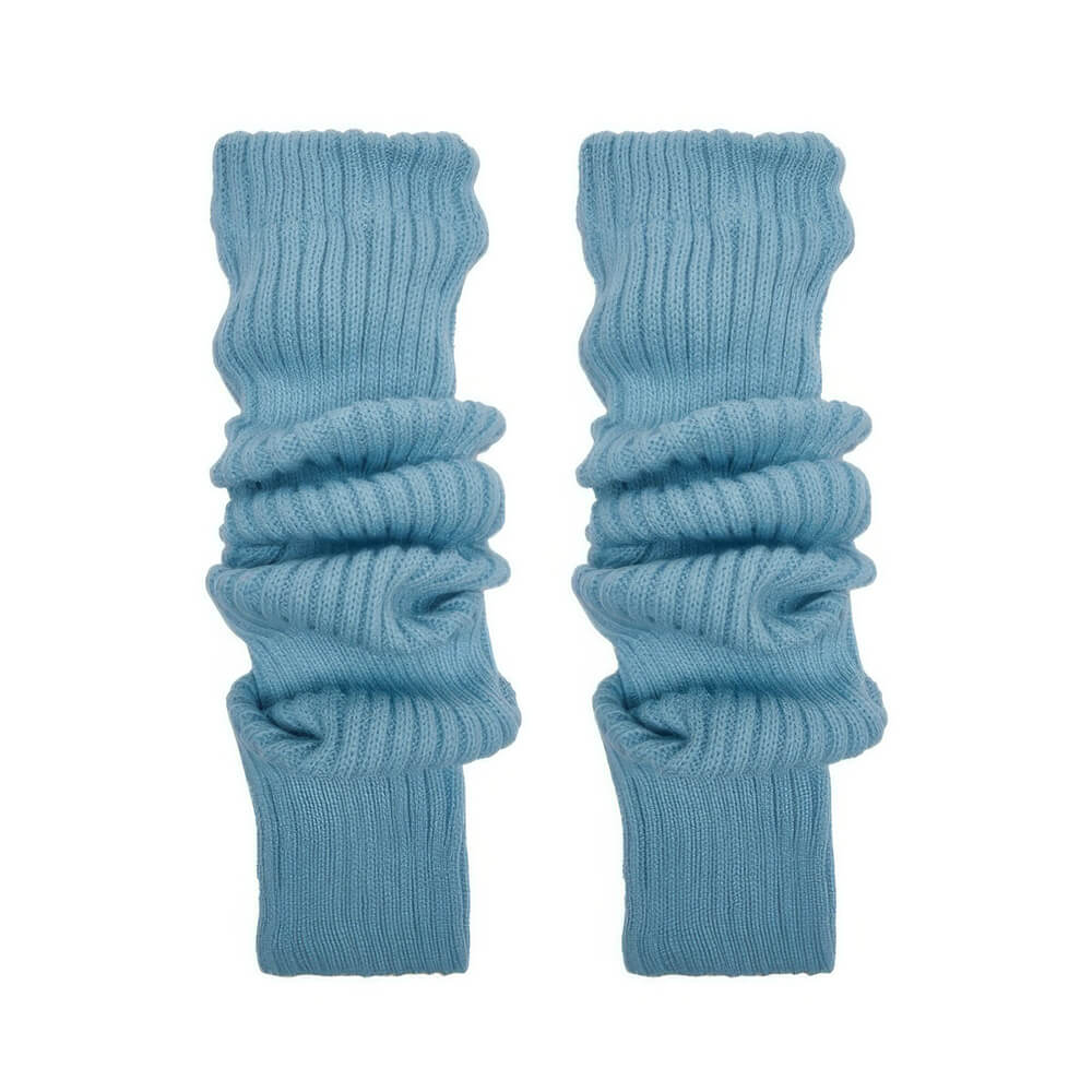 VILZSTUDIOS Textured leg warmers for winter fashion