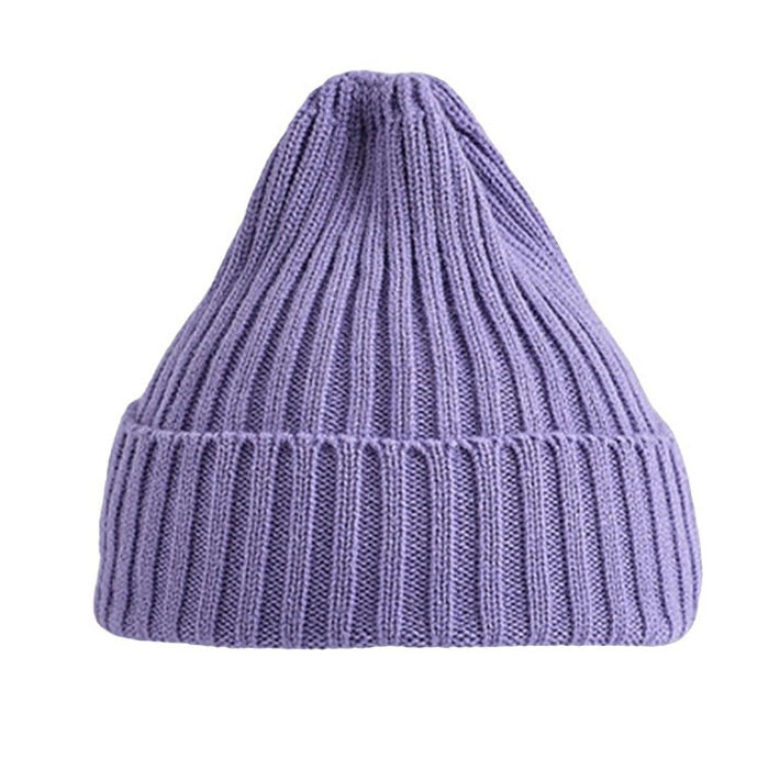 VILZSTUDIOS Cozy ribbed beanie hat for winter fashion