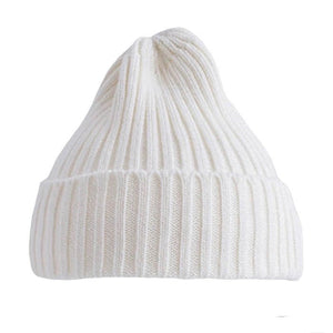 VILZSTUDIOS Cozy ribbed beanie hat for winter fashion