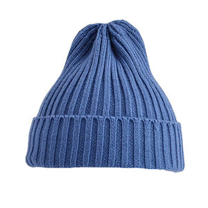 VILZSTUDIOS Cozy ribbed beanie hat for winter fashion