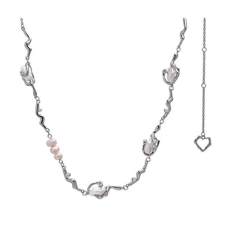 VILZSTUDIOS Stylish pearl necklace for fashion-forward looks