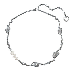 VILZSTUDIOS Stylish pearl necklace for fashion-forward looks
