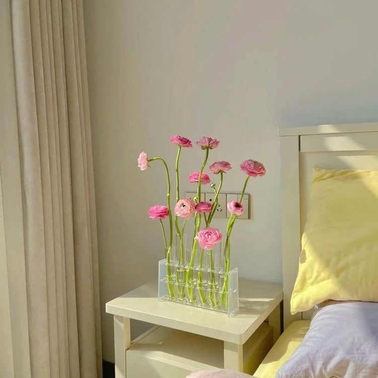 VILZSTUDIOS Creative DIY Hinged Test Tube Vase for home decor