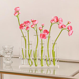 VILZSTUDIOS Creative DIY Hinged Test Tube Vase for home decor