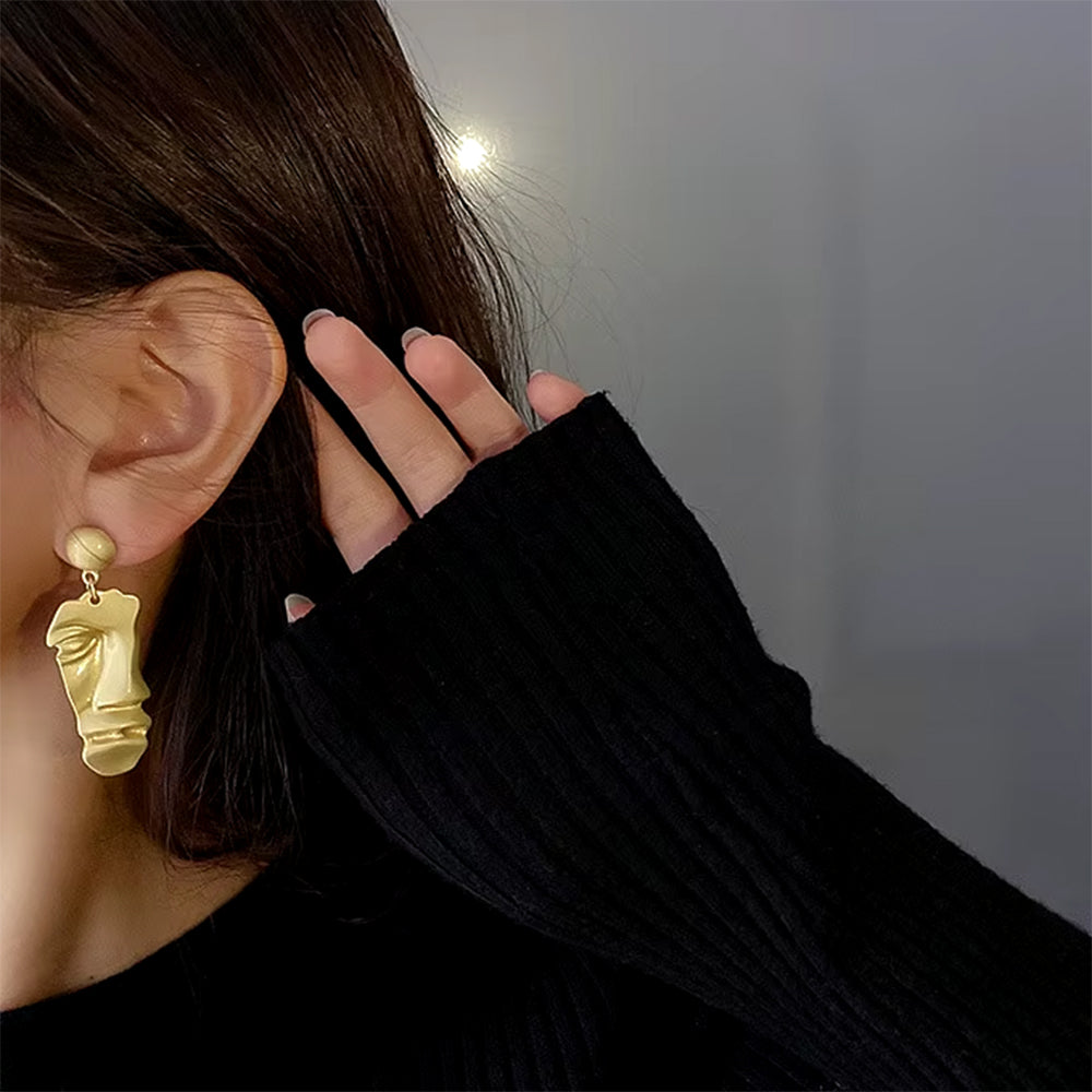 VILZSTUDIOS Artistic retro aesthetic earrings for unique style