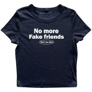 VILZSTUDIOS Cropped tee with bold text design