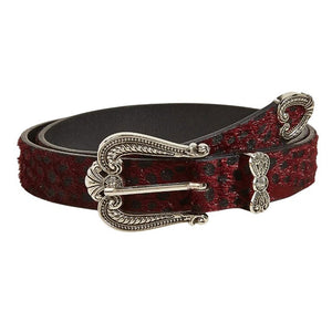 VILZSTUDIOS Vegan suede belt for stylish accessory