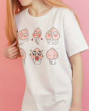 VILZSTUDIOS Cute graphic t-shirt with Apeach design