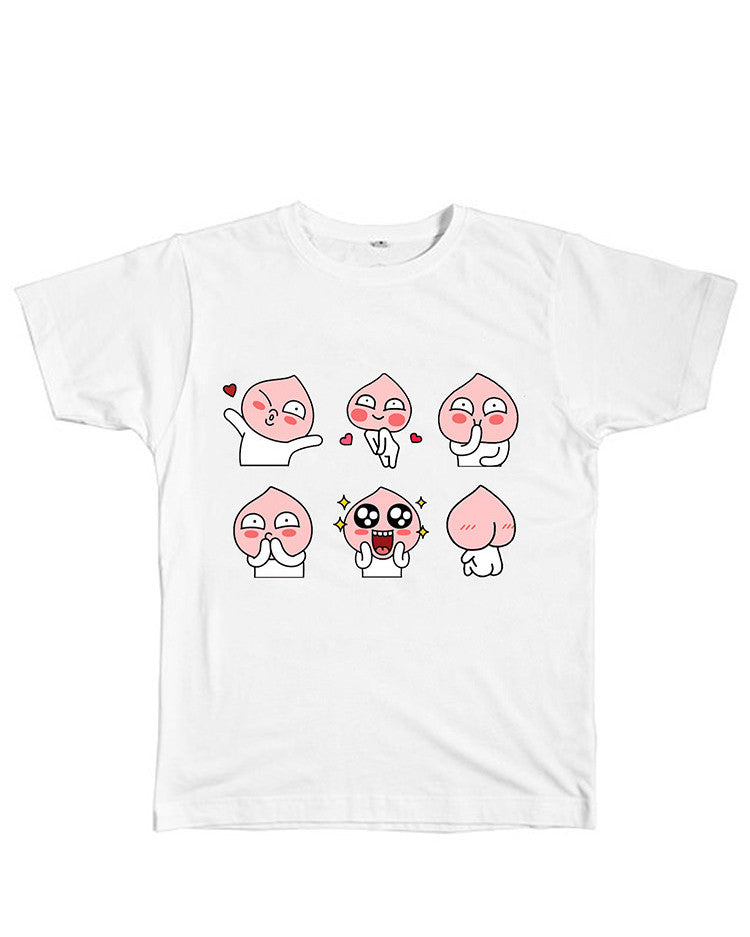 VILZSTUDIOS Cute graphic t-shirt with Apeach design