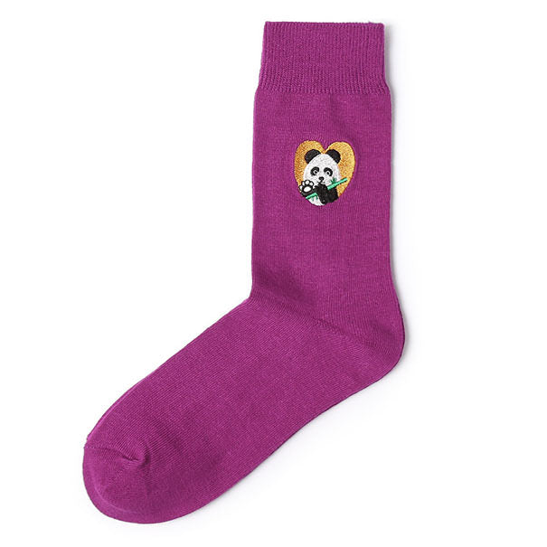 VILZSTUDIOS Cute panda graphic fun socks
