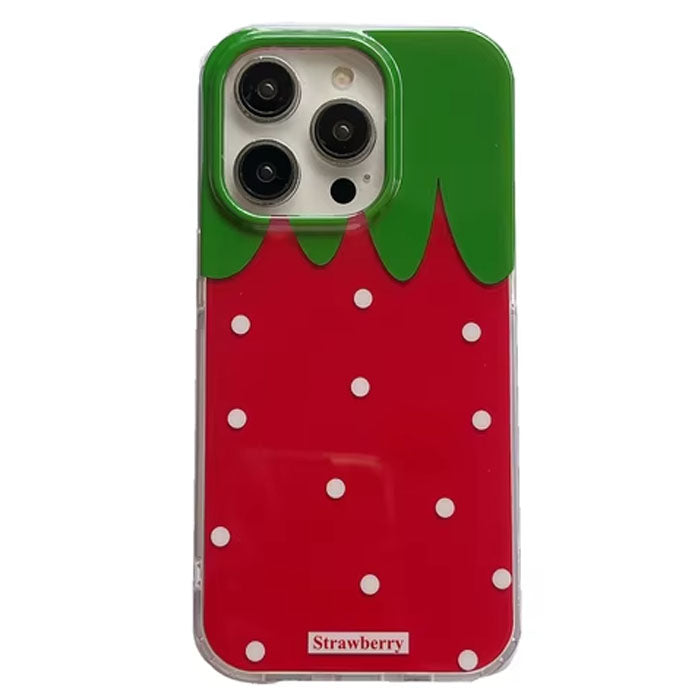 VILZSTUDIOS Cute phone case featuring a strawberry design