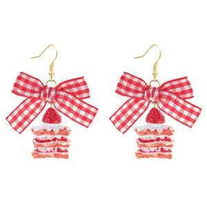 VILZSTUDIOS Colorful dessert-inspired earrings for a fun look