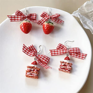 VILZSTUDIOS Colorful dessert-inspired earrings for a fun look