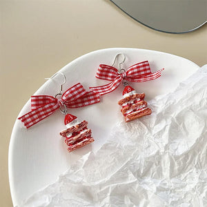 VILZSTUDIOS Colorful dessert-inspired earrings for a fun look