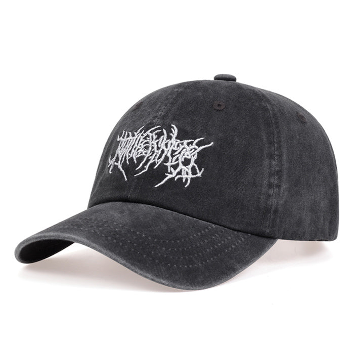 VILZSTUDIOS Distressed washed baseball cap by VILZSTUDIOS