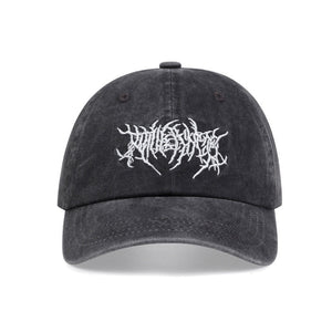 VILZSTUDIOS Distressed washed baseball cap by VILZSTUDIOS