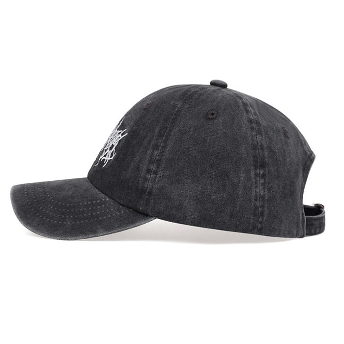 VILZSTUDIOS Distressed washed baseball cap by VILZSTUDIOS