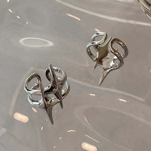 VILZSTUDIOS Adjustable dual star ring accessory