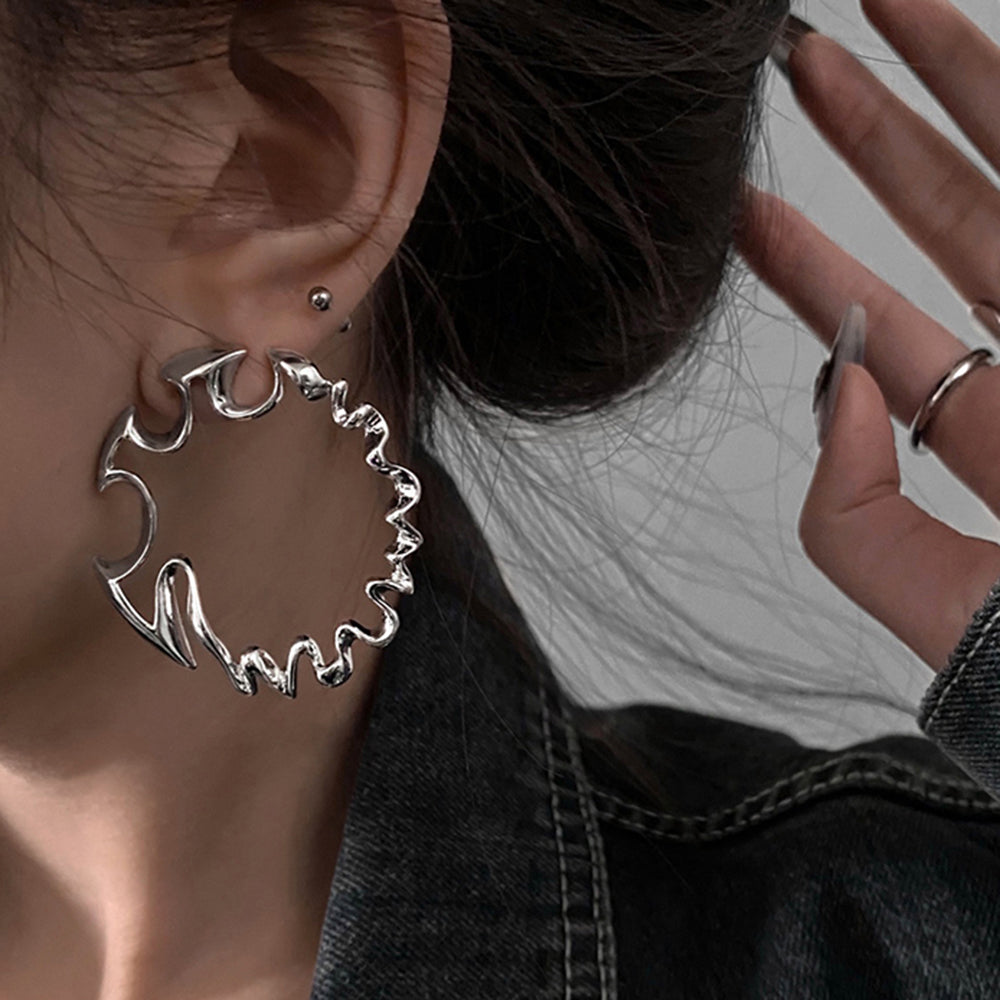 VILZSTUDIOS Abstract statement earrings by VILZSTUDIOS