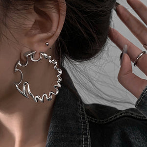 VILZSTUDIOS Abstract statement earrings by VILZSTUDIOS