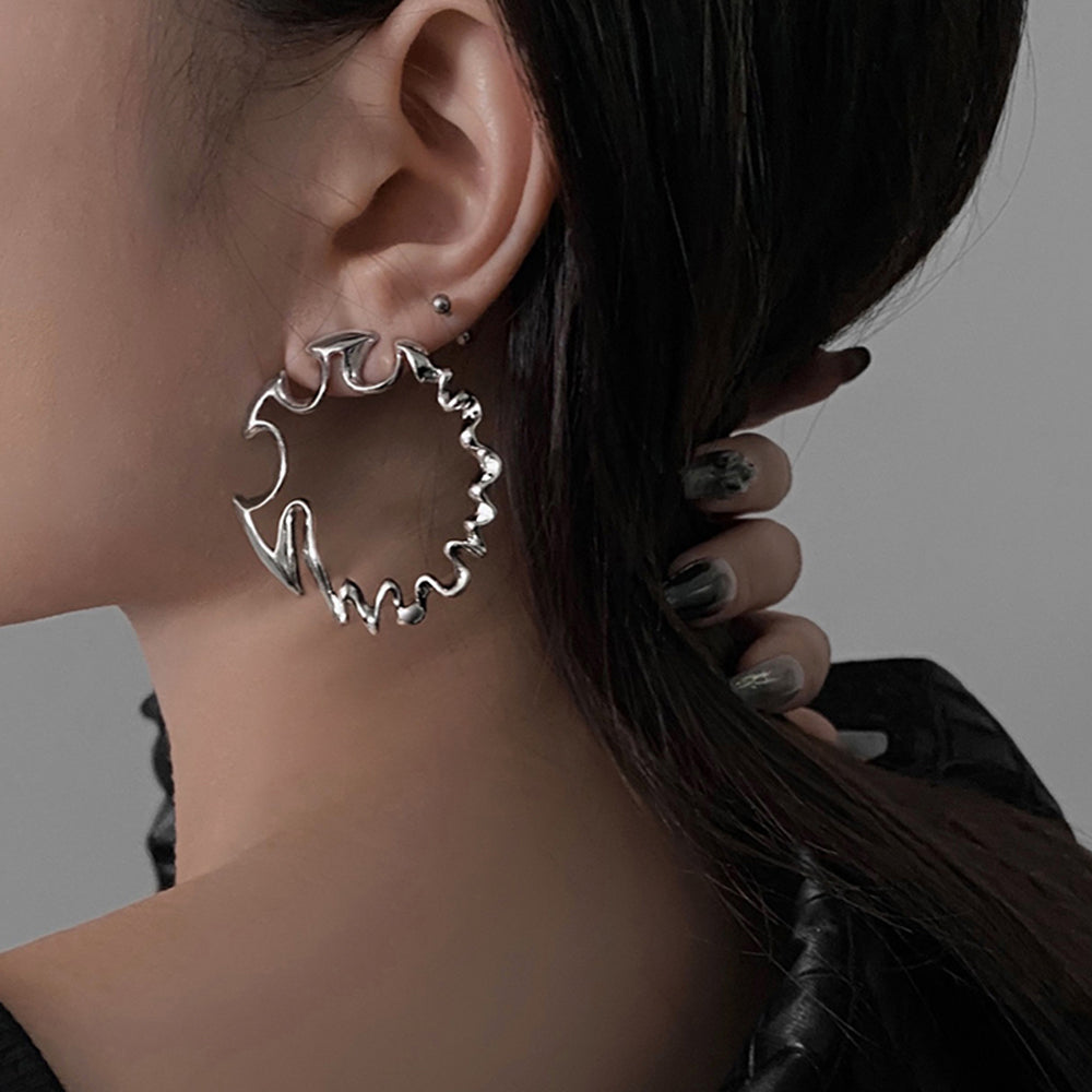 VILZSTUDIOS Abstract statement earrings by VILZSTUDIOS