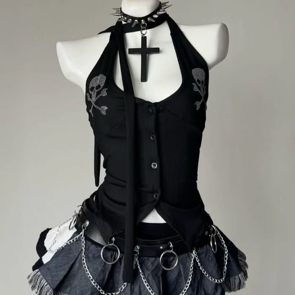 VILZSTUDIOS Fashionable halter top for streetwear style