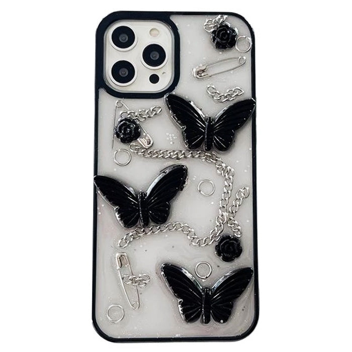 VILZSTUDIOS Stylish butterfly iPhone case for protection