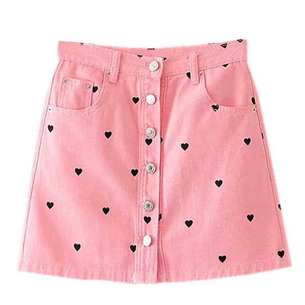 VILZSTUDIOS Edgy skirt in a stylish ripped design