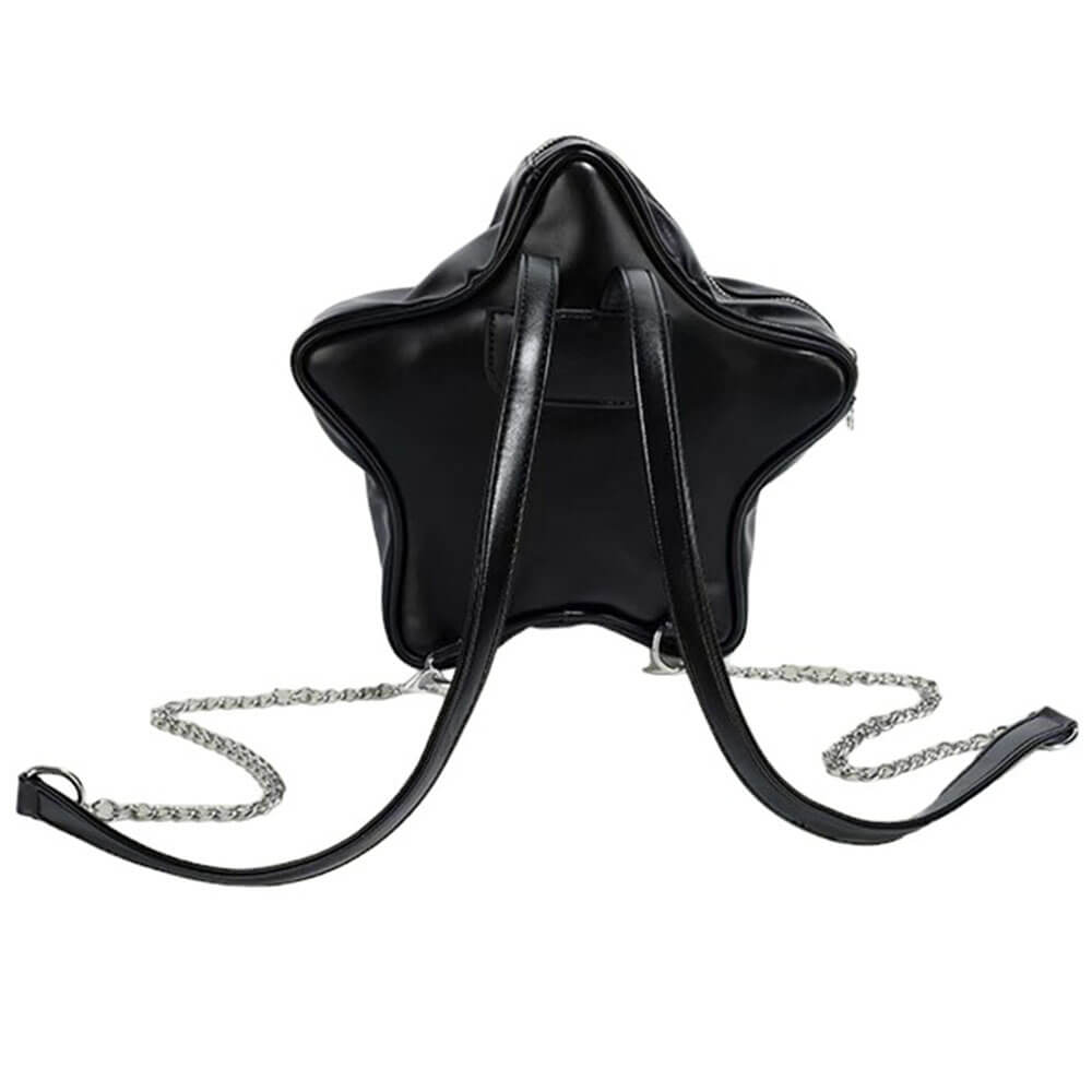 VILZSTUDIOS Star-shaped mini backpack with silver charms