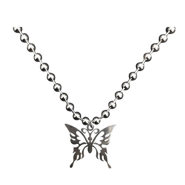 VILZSTUDIOS Elegant butterfly pendant necklace