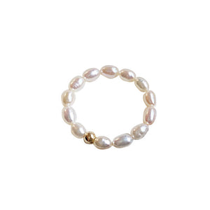 VILZSTUDIOS Elegant pearl ring design for fashion accessories