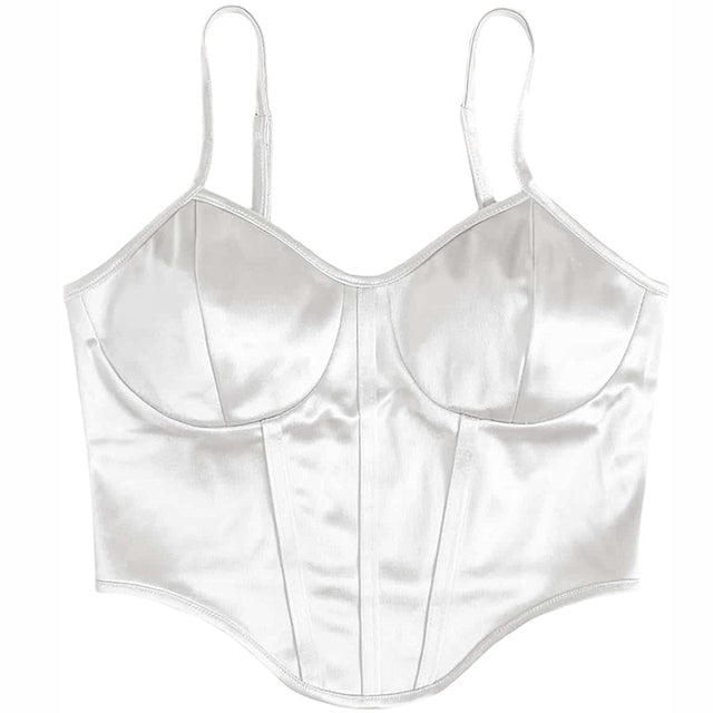VILZSTUDIOS Elegant satin corset top from VILZSTUDIOS