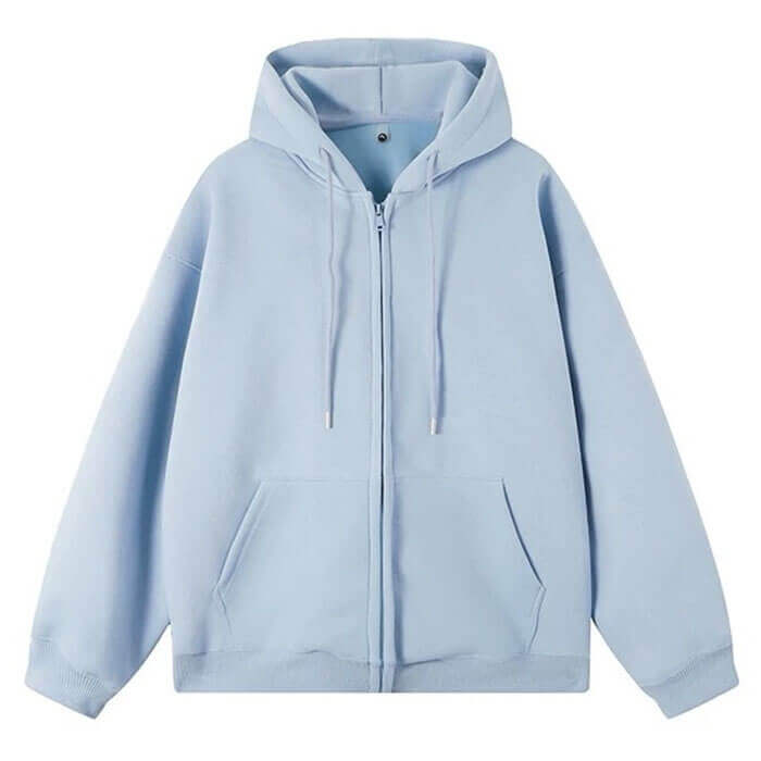 VILZSTUDIOS Essential zip-up casual hoodie for everyday wear