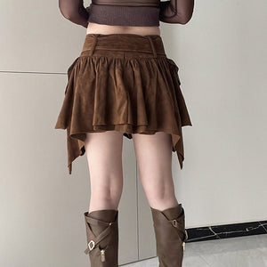 VILZSTUDIOS Ethereal vibe corduroy skirt