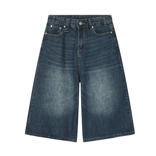 VILZSTUDIOS Casual baggy denim shorts for everyday wear