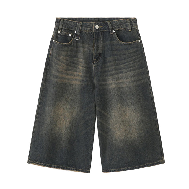 VILZSTUDIOS Casual baggy denim shorts for everyday wear