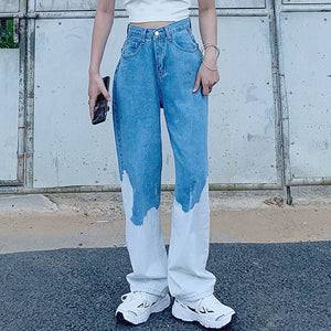 VILZSTUDIOS Faded vibe denim jeans for streetwear style