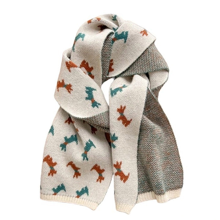 VILZSTUDIOS Cozy knitted scarf for festive occasions