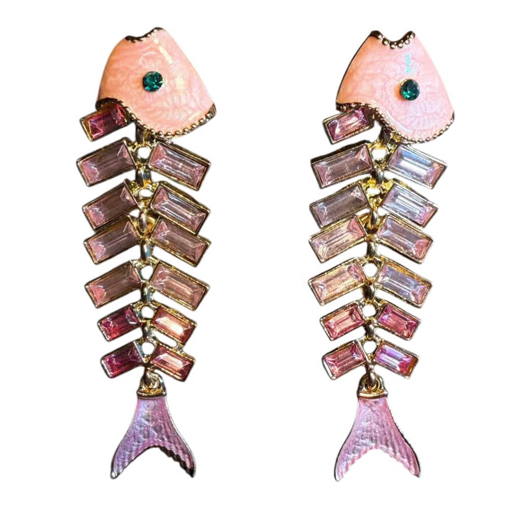 VILZSTUDIOS fashionable fishbone earrings