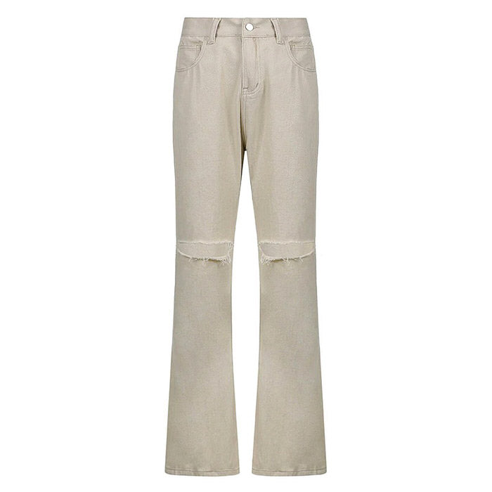 VILZSTUDIOS Stylish flare jeans for modern streetwear fashion