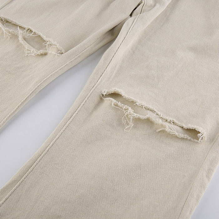 VILZSTUDIOS Stylish flare jeans for modern streetwear fashion