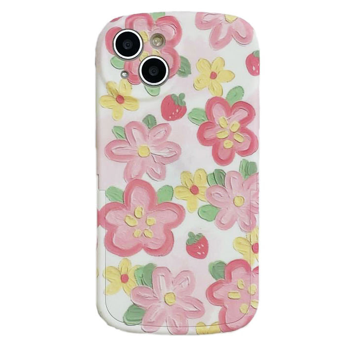 VILZSTUDIOS Floral and berry design iPhone cover