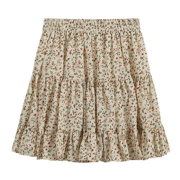 VILZSTUDIOS Floral midi skirt from VILZSTUDIOS