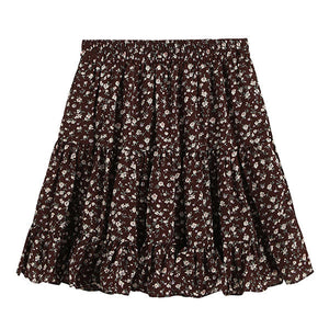 VILZSTUDIOS Floral midi skirt from VILZSTUDIOS