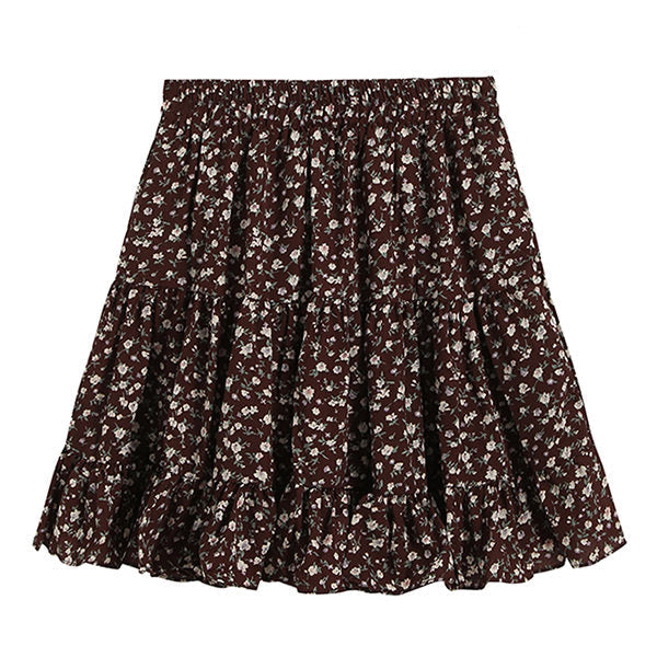 VILZSTUDIOS Floral midi skirt from VILZSTUDIOS
